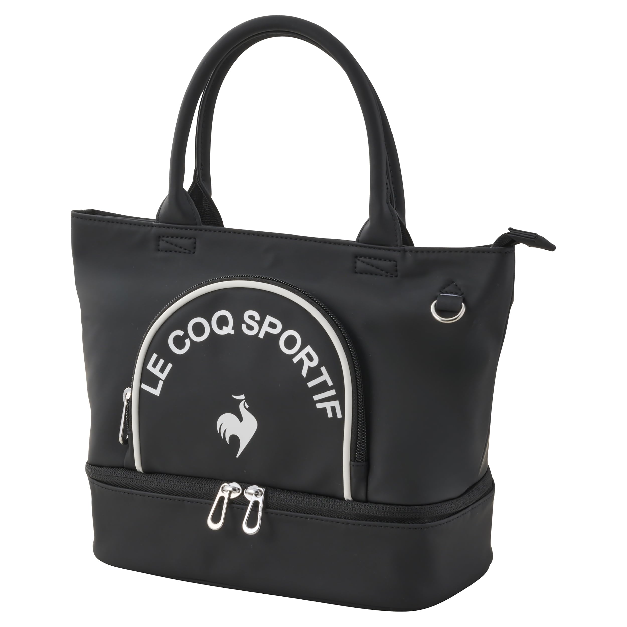 

Сумка Coq Cart с холодной подкладкой, двухслойная молния Характеристики Round Golf LG5STT40L BK00 [Le Sportif] Женская (черный)