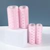BEPAN 4pcs Self-Adhesive Hair Rollers Set Hair Volume Curling Styling Tools Plastic Korean Heatless Hairdressing Curlers Bang Roller