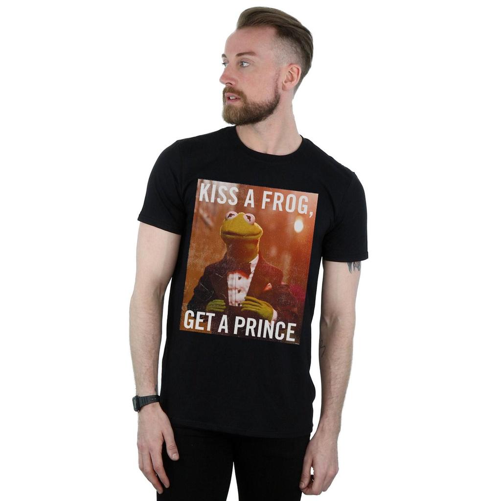 Disney Mens The Muppets Kiss A Frog Get A Prince T-Shirt