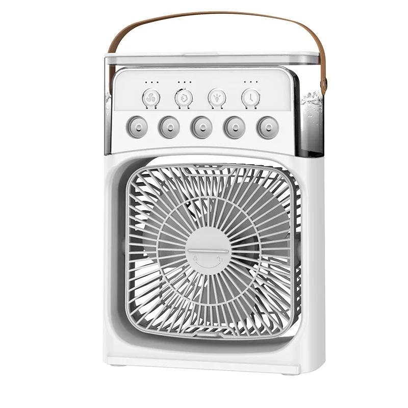 

Портативный увлажнитель воздуха, кондиционер, бытовой небольшой воздухоохладитель, гидроохлаждение, портативная регулировка воздуха для офиса, 3-скоростной вентилятор белый