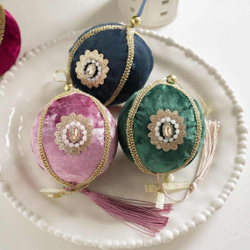 Ornamental Craft Christmas Tree Ornaments Balloon Pendant Decorations  New Year Celebration
