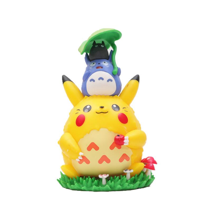Pikachu My Neighbor Totoro Decorative Character Figure Model Toy