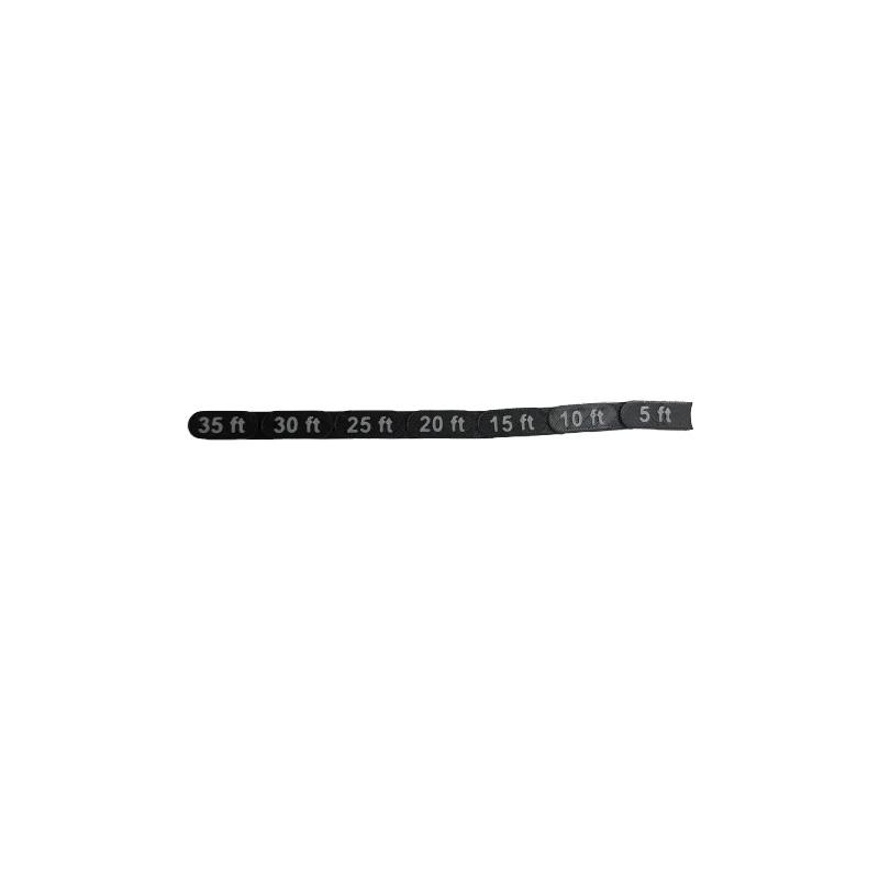 Flexible Chain Measuring Gauge for DND, Pathfinder & Wargaming Board Games Compatible Tool for Measuring Curves & Corners