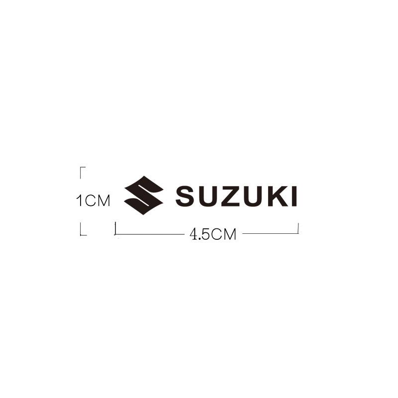 Car Interior Decals Emblem Sticker Decoration Accessories For Suzuki Jimny Swift Samurai Vitara SX4 Alto Kaiser Ingnis DZire Swa