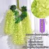 12pcs Thick Wisteria Flowers Fake Wisteria Hanging Flowers Artificial Wisteria Flowers Ceiling Flower Plants Exterior Decoration
