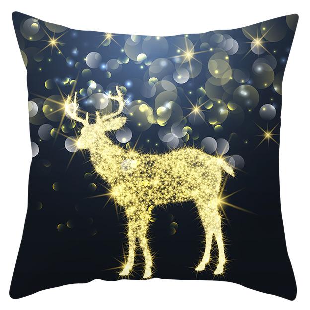 Christmas Snow Scene Series Pillowcases Home Sofa Pillowcase Car Cushion Covers Home Use