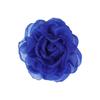 Broche Fleur en Organza Épingle à Cheveux Fleur Surdimensionnée Nouvelle Boucle pour Foulard Accessoires Vestimentaires