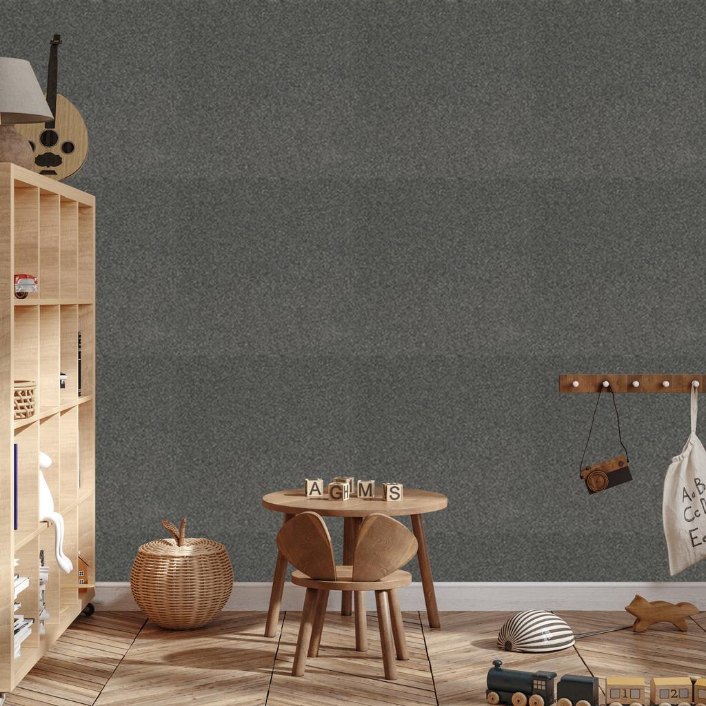 Graphite Glitter Wallpaper for Living Room and Bedroom 50x1000