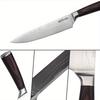 Stainless Steel Kitchen Knife, Forged Boning Knife Professional Chef Knife Handmade Meat Cleaver Butcher Knife