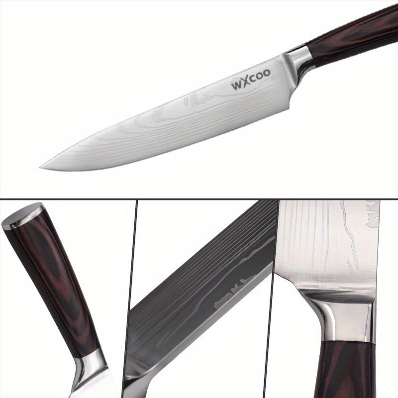 Stainless Steel Kitchen Knife, Forged Boning Knife Professional Chef Knife Handmade Meat Cleaver Butcher Knife