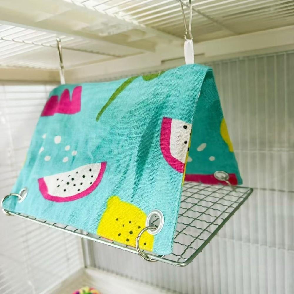 Breathable Parrot Hammock Bed Climb Toy Summer Tent Hut Removable Bird Sleep Nest For Small Pet