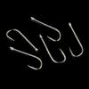 50Pcs Long Shank Fish Hooks Long Shank Fishing Baits Hooks Fishing Lures Hooks  Freshwater Fishing
