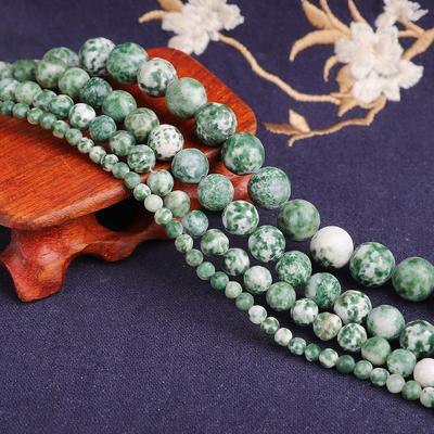 Natural African Jade Stone Round Loose Beads for Jewelry Making 15'' Strand 4/6/8/10/12mm
