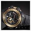 Casio Serie G-SHOCK serie nautica MASTER OF G serie nero oro impermeabile sportivo smart watch movimento solare al quarzo giapponese e GWN-1000GB-1A