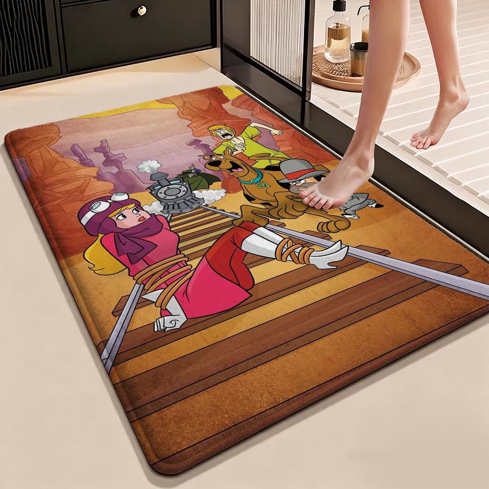 Mystery Inc Campfire Night Tales Printed Rug Soft Texture Nonslip Carpet For Kids Bedroom Play Area Home Decor Great Holiday Gift