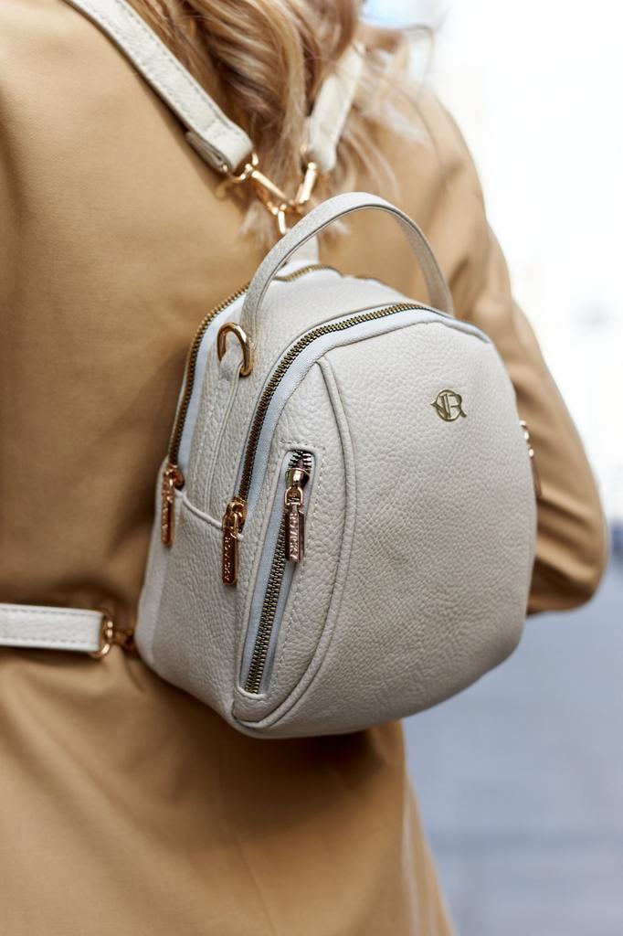 Liten ryggsäck för kvinnor gjord av ekoläder - Rovicky