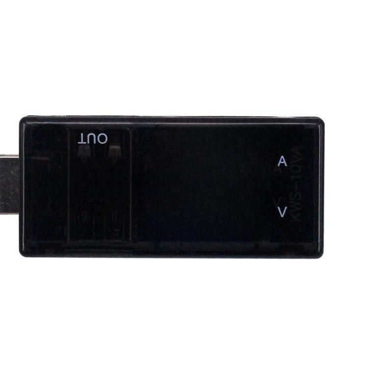 

USB-тестер напруги та струму з вимірювачем подвійного дисплея dual display
