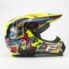 Full Face Mountain Bike Helmet DH Downhill Cycling ABS Safety With Printing S M L XL
