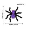 Cute Spider Shape Halloween Spider Hair Clips Halloween Theme Masquerade Furry Spider Hair Clips Fun Hair Clips Costume Events