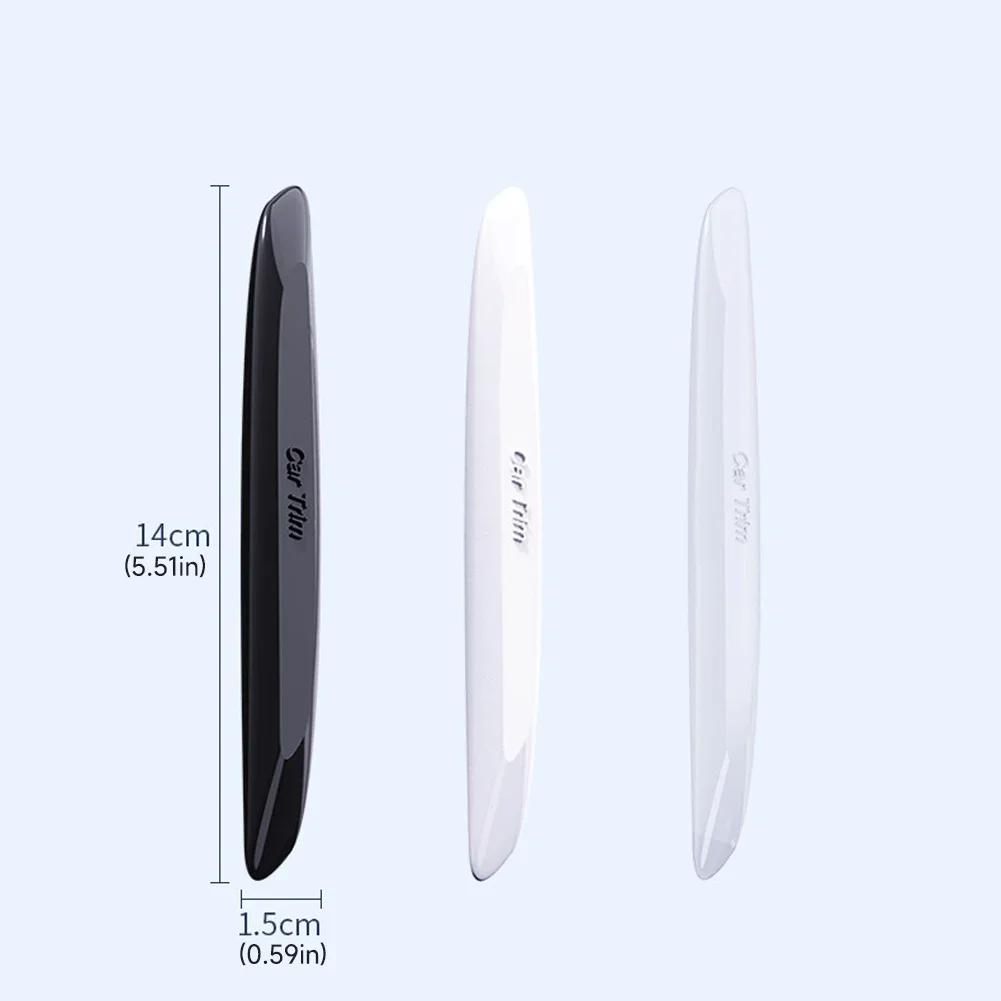 2/4Pcs Universal Rubber Protector Strip Car Rearview Mirror Anti-collision Strip Bumper Car Door Stickers for Reducing Damage