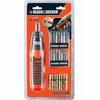Wkrętak elektryczny śrubokręt wkrętarka black&decker a7073+zestaw bitów 6v