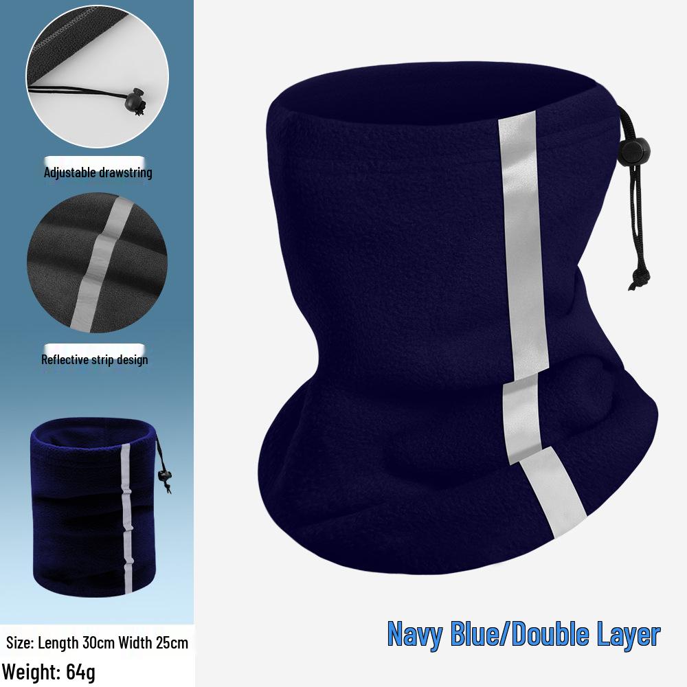 Adjustable Multifunctional Neck Warmer: Windproof Skiing & Cycling Gaiter for Autumn & Winter