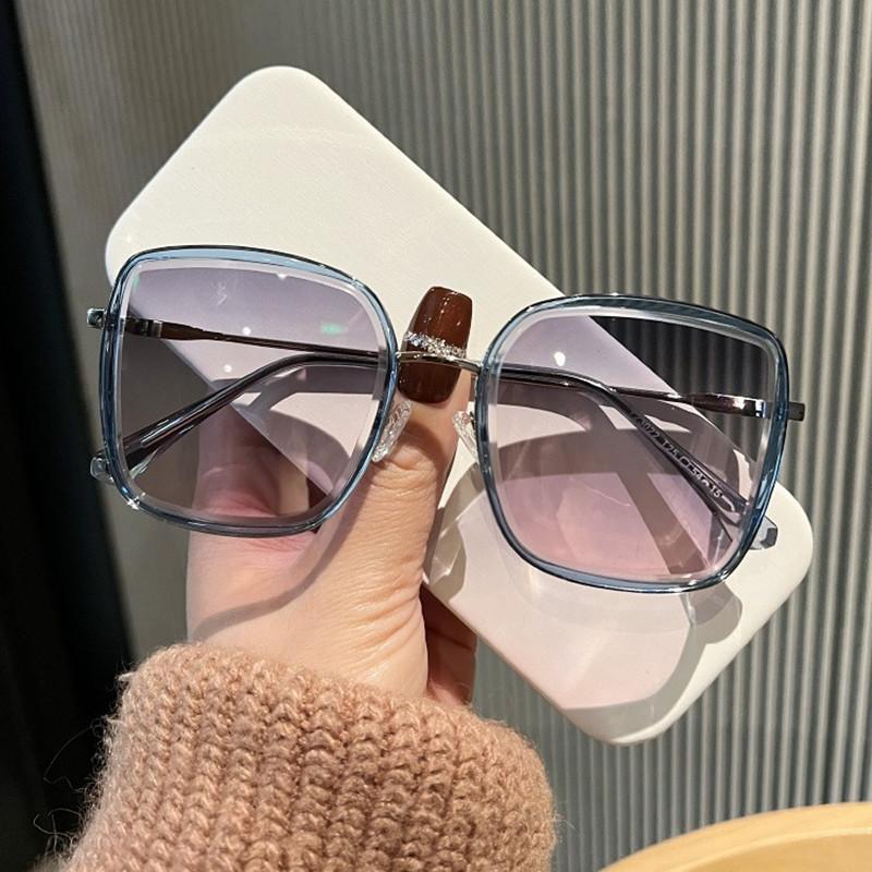 Oversized Sunglasses Women UV400 Protection Big Frame Square Sun Glasses for Outdoor Travel Party Driving Fashion Shades