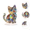 Acrylic Animal Decor 2D Flat Sign Attractive Table Decoration Ornament for Restaurant Cabinet