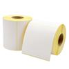 Waterproof Thermal Self-Adhesive Label Paper, Yellow 4x4 Inches (100x100mm)