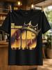 The Notorious Big Gold Metallic Crown Giant Gold Big Letters And Bold Royal Hip Hop Statet Graphic Unisex All Tshirt