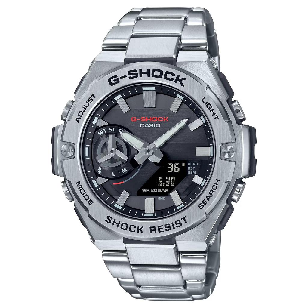 Casio G-shock G-STEEL GST-B500 Series Solar Bluetooth Analog Digital Watch GST-B500D-1A