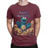 COOOKIE MONSTER Novelty 100 Cotton TShirt sSesame Street Tops Tees For Unisex