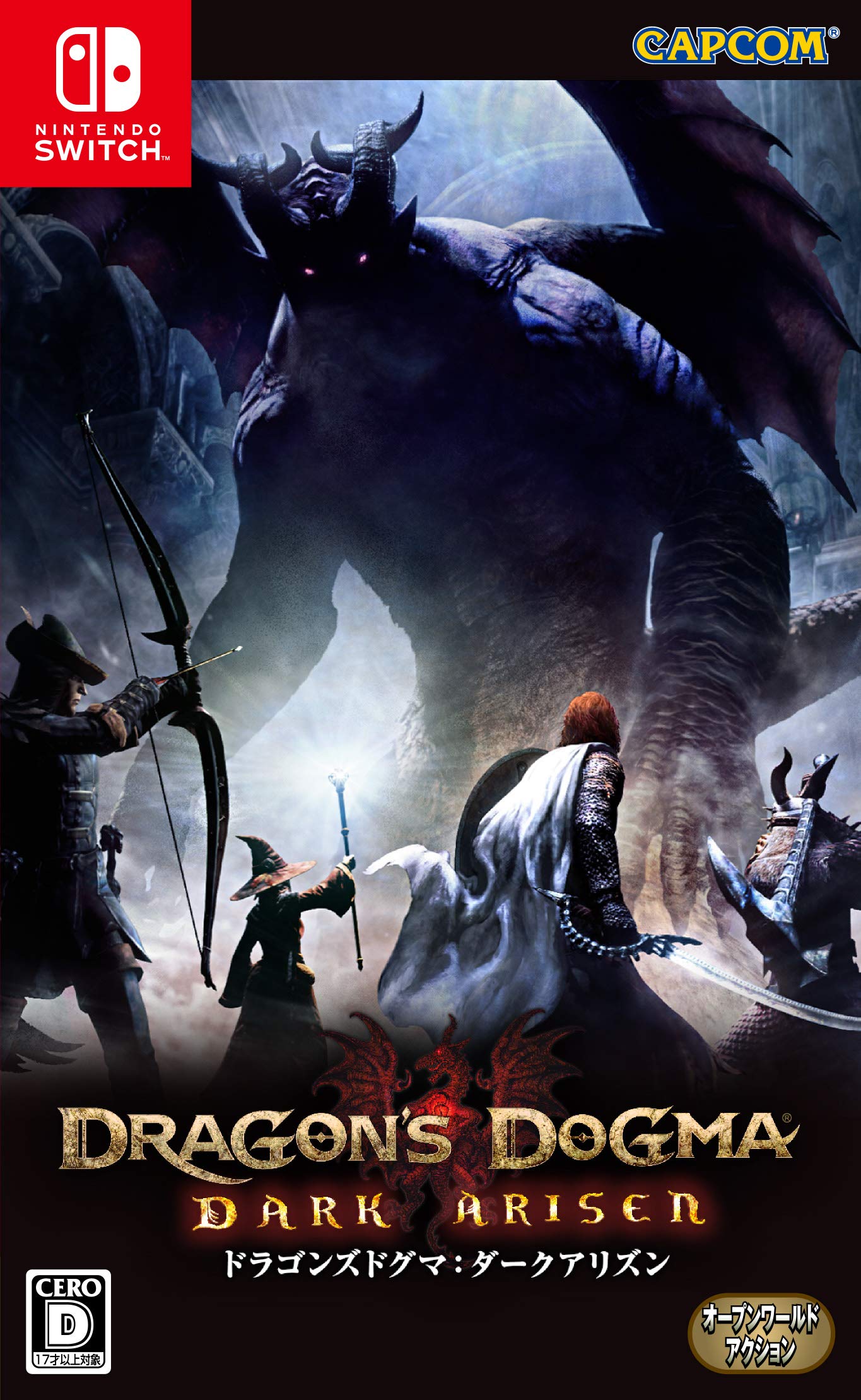 

Capcom Dragon s Dogma Dark Arisen NINTENDO SWITCH REGION БЕЗКОШТОВНА ЯПОНСЬКА ВЕРСІЯ