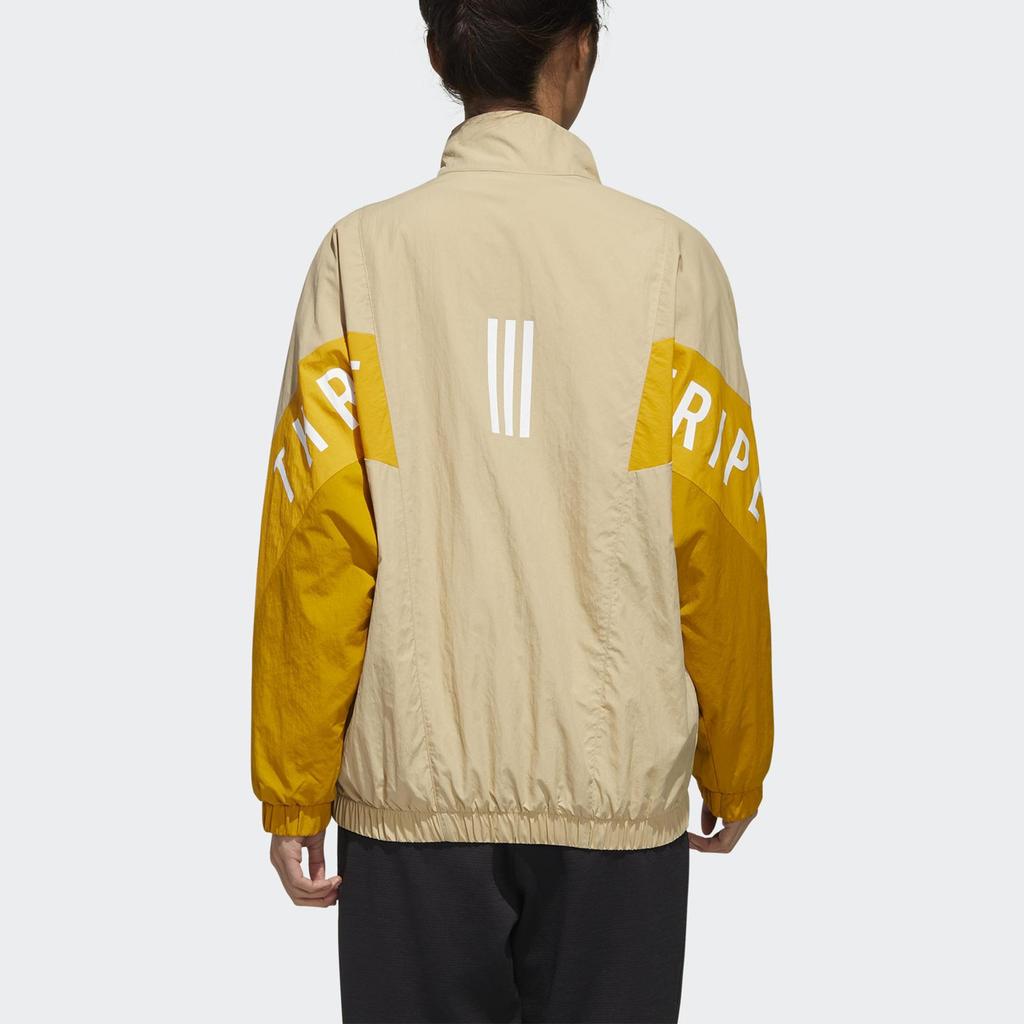 (WMNS) adidas Must Have Woven Jacket 'Tan Yellow' Women's GF6964