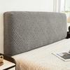 Jacquard Velvet Elastic Bedhead Cover All-inclusive Bedroom Home Bedside Backrest Protection Headboard Dust Cover