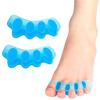 NONSTOP (Pack of 2 Pair) Bunion Corrector Toe Separators For Feet | 5 Holes Silicon High Elastic Toe Straightener | Hammer Hallux Valgus Correcto