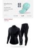 Men's and Women's Long Sleeve Cycling Set - Breathable, Quick-Drying, Tight-Fitting for Spring and Autumn.