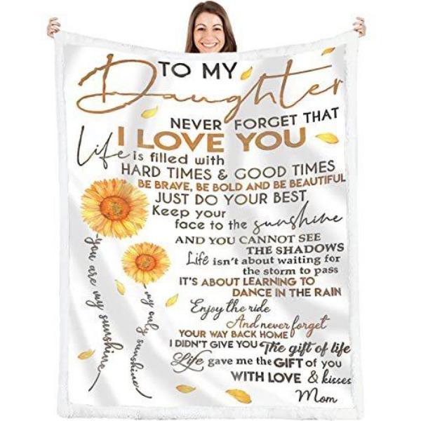 Sunflower Pattern Flannel Blanket Sofa Sheet Bedspread Blanket