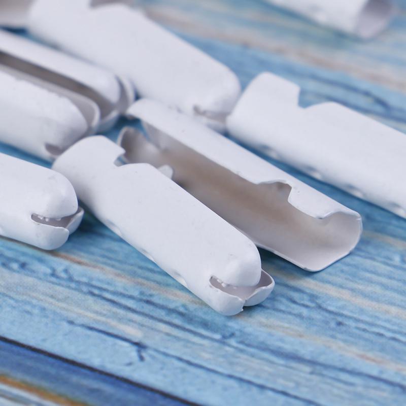 10Pcs Metal Shoe Lace Tips Replacement Head Bullet Aglets Diy Accessories