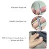 Odstraňovač nečistot Tyčinka Dvoustranný Nástroj pro péči o nehty Nail Art Nerezová ocel Pro péči o nohy