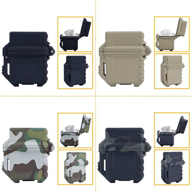 Tactical Lighter Storage Case Universal Portable Box Container Organizer Holder For Zippo Inner Tank Cigarette Lighter Cases