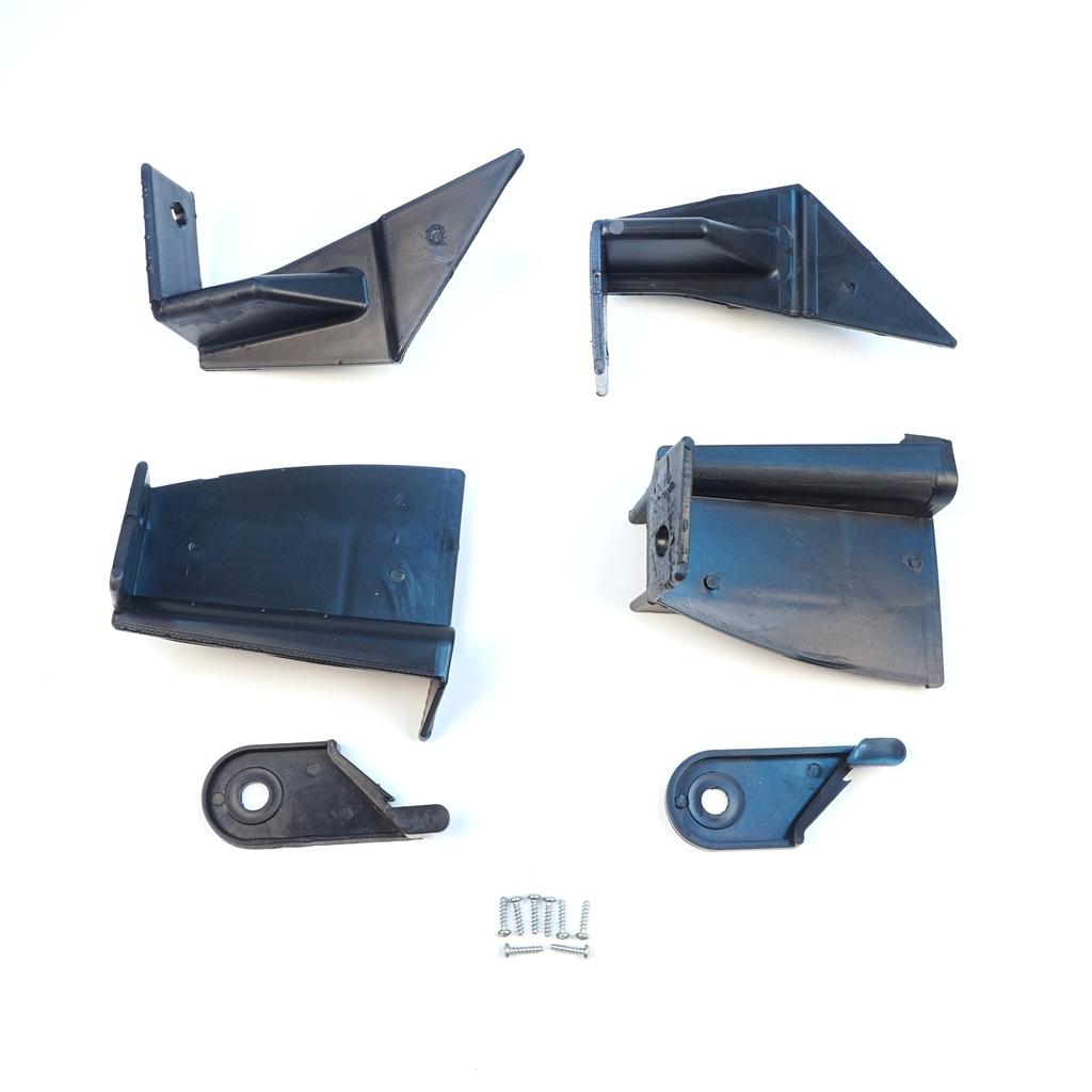 EHL520+EHL521 Headlight Holder Mount Repair Bracket Tab Set Left Right Side for Renault Dacia Lodgy Dokker 2012-On 260607950R 260102414R