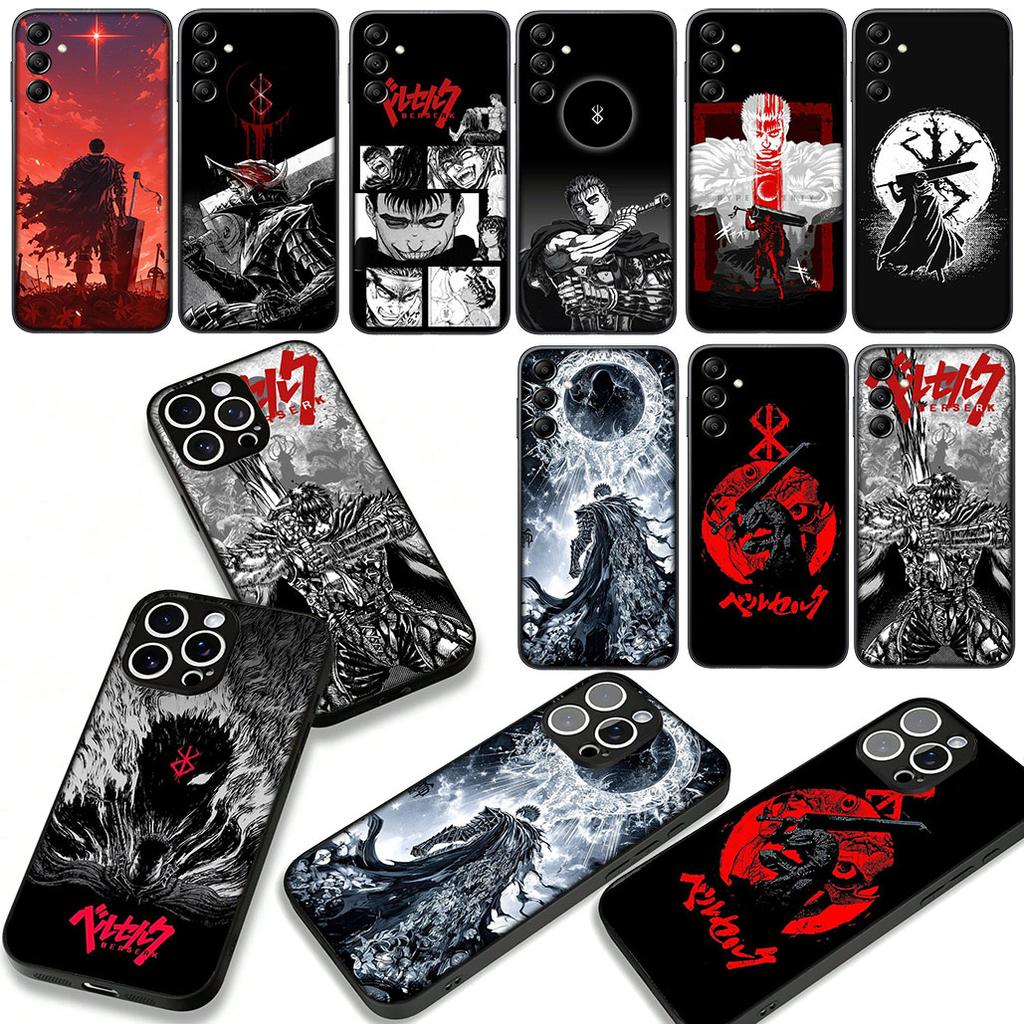 Berserks Comics Guts Phone Case for Samsung Galaxy A07 A13 A12 A14 A23 A42 A50 A51 A52 A53 A70 A71 A72 A21S A04 Note 20 9 8 10