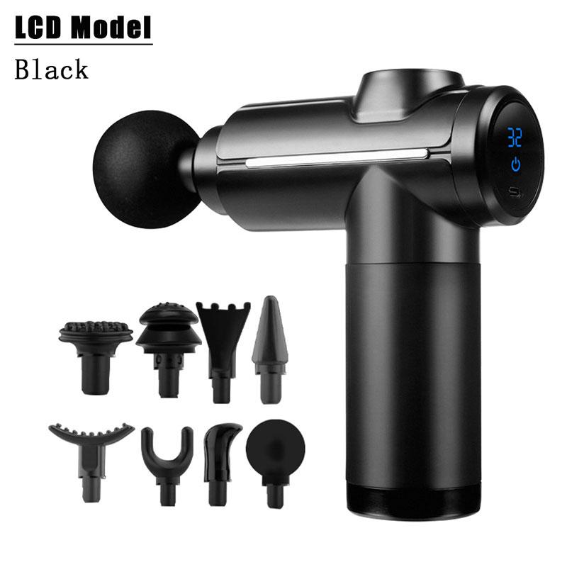 Professional Gun Fascia High Frequency Vibration Deep Muscle Tissue Massage Gun Relaxing Body MassagingTool After Exercise Fitness