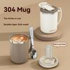 500ML Double-Layer Insulated Coffee Mug Stainless Steel Milk Coffee Cup Portable Sealed Water Cup Leak-Proof Coffee Cup With Lid