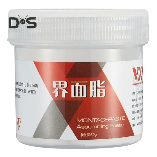 Mazací tuk na jízdní kola 50G Antikorozní Vodotěsný Mazací prostředek pro montáž silničních horských kol Spodní držák jízdního kola Péče o setrvačník Příslušenství