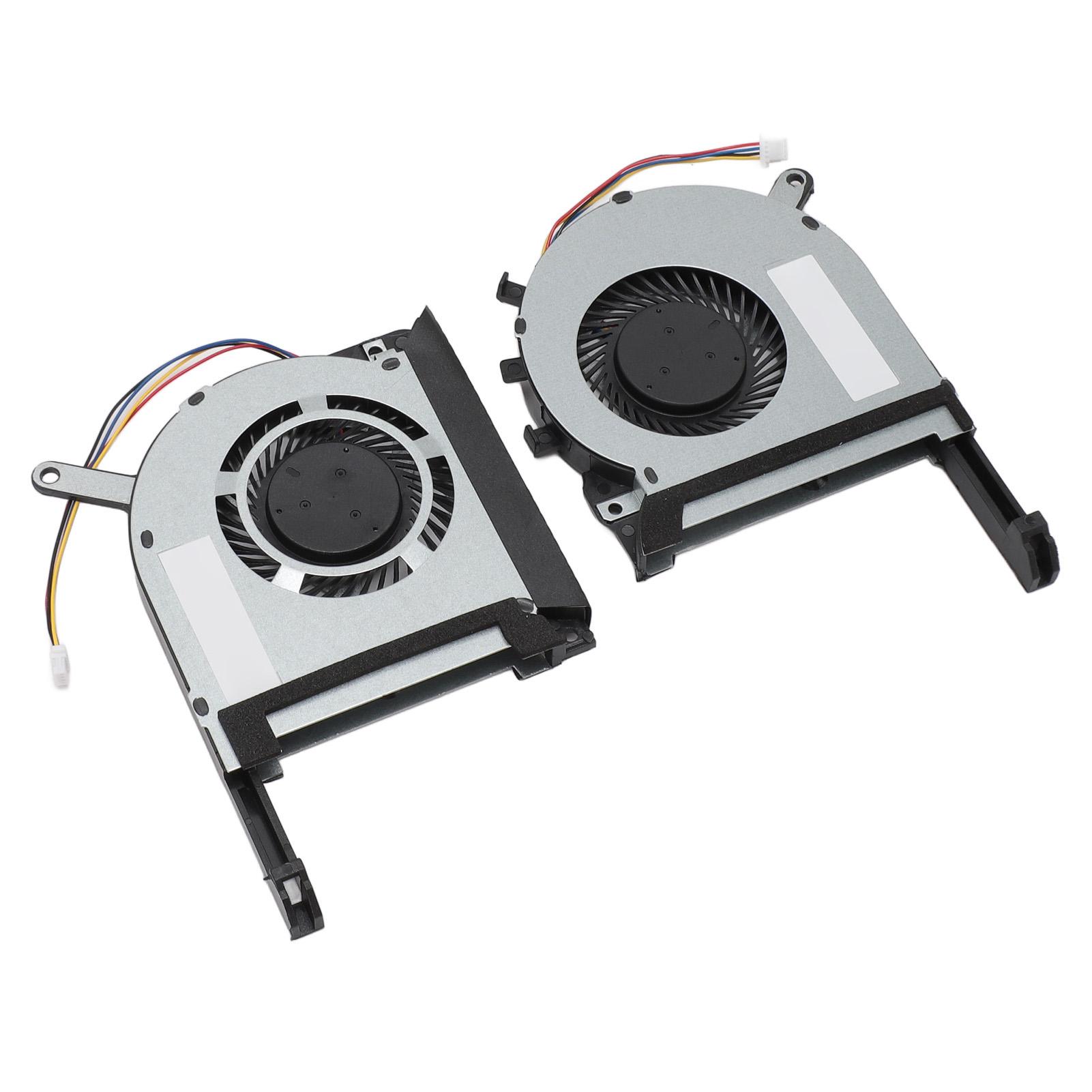 

Laptop Cooling Fan 4 Pin Replacement Cooling Fan for ASUS TUF505 TUF506 TUF565 TUF566 TUF705 TUF706 Laptops DC 5V 0.5A