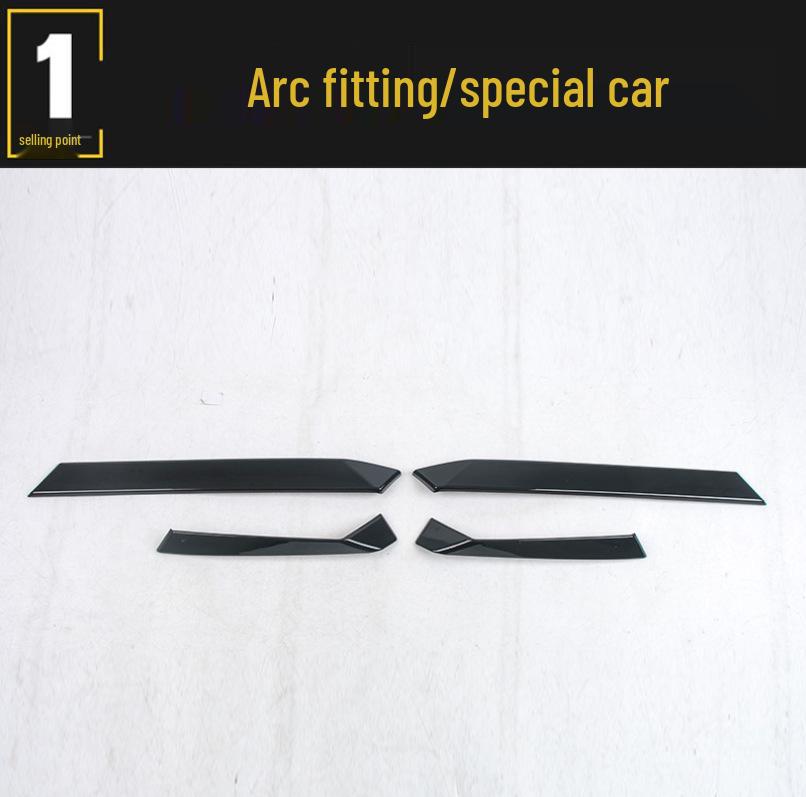 Compatible with Toyota RAV4 and 26 Models Rear Spoiler Trim Decorative Glitter Sticker.