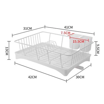 ZISIZ Kitchen Countertop Dish Drying Rack