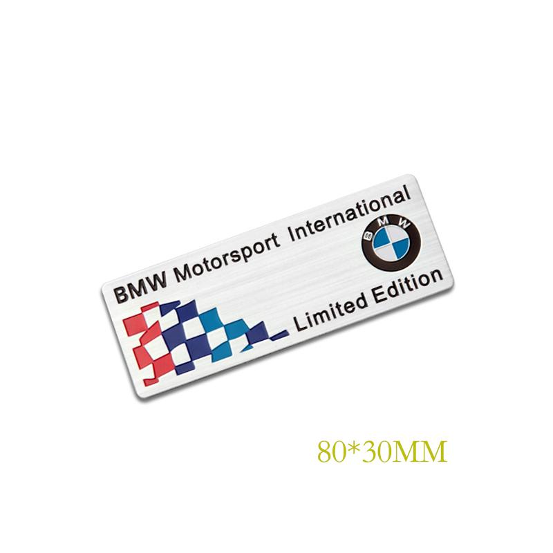 1 szt. Metalowe naklejki 3D Naklejka na karoserię bagażnika samochodu Dla BMW Serii i3 i4 G07 G06 G05 G02 G01 F48 F39 G42 G30 G20 G26 F01 F02 F06 F13 G32